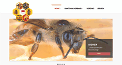 Desktop Screenshot of bienen-so.ch